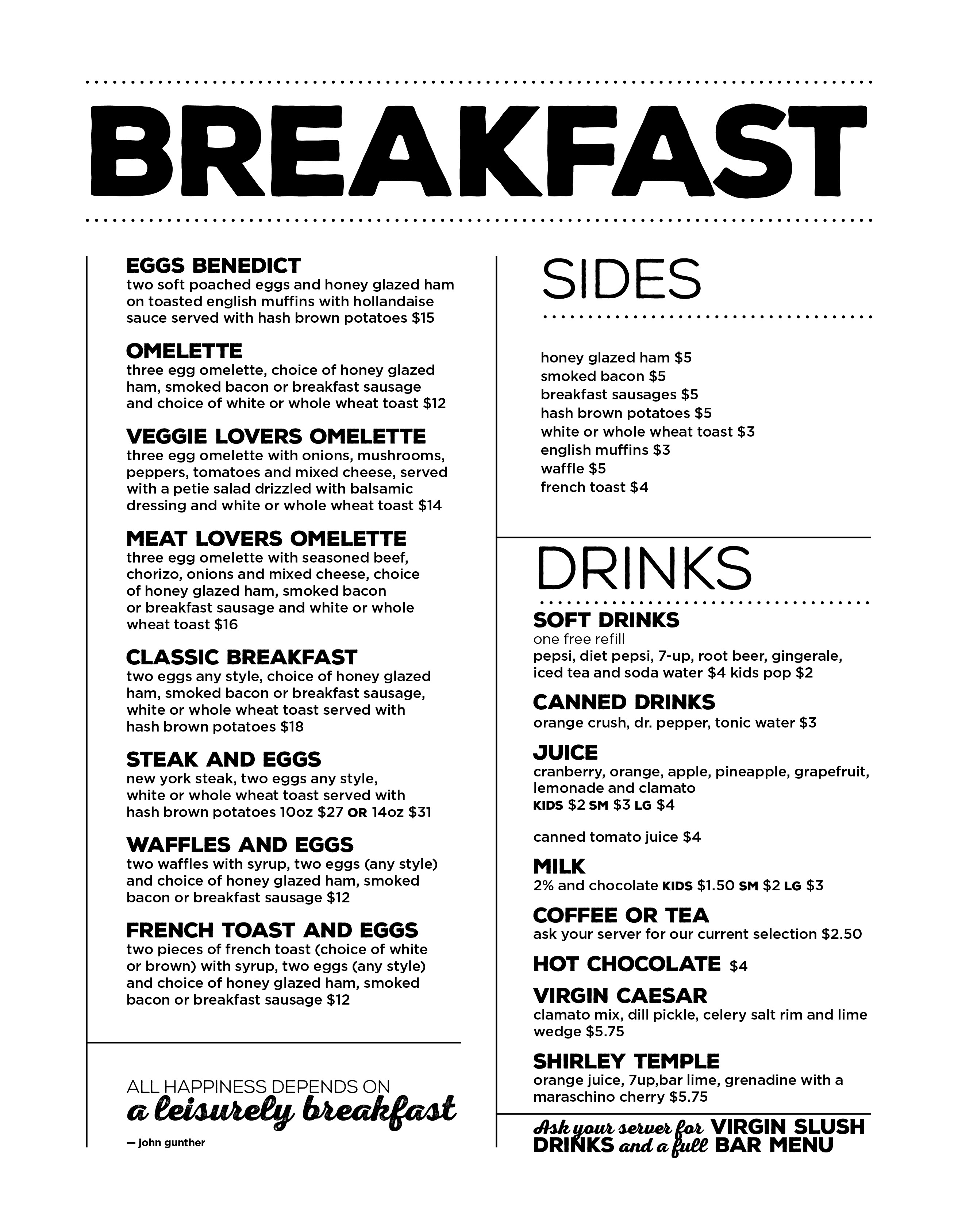 Menu menu